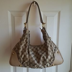 GUCCI Jockey Hobo Bag
